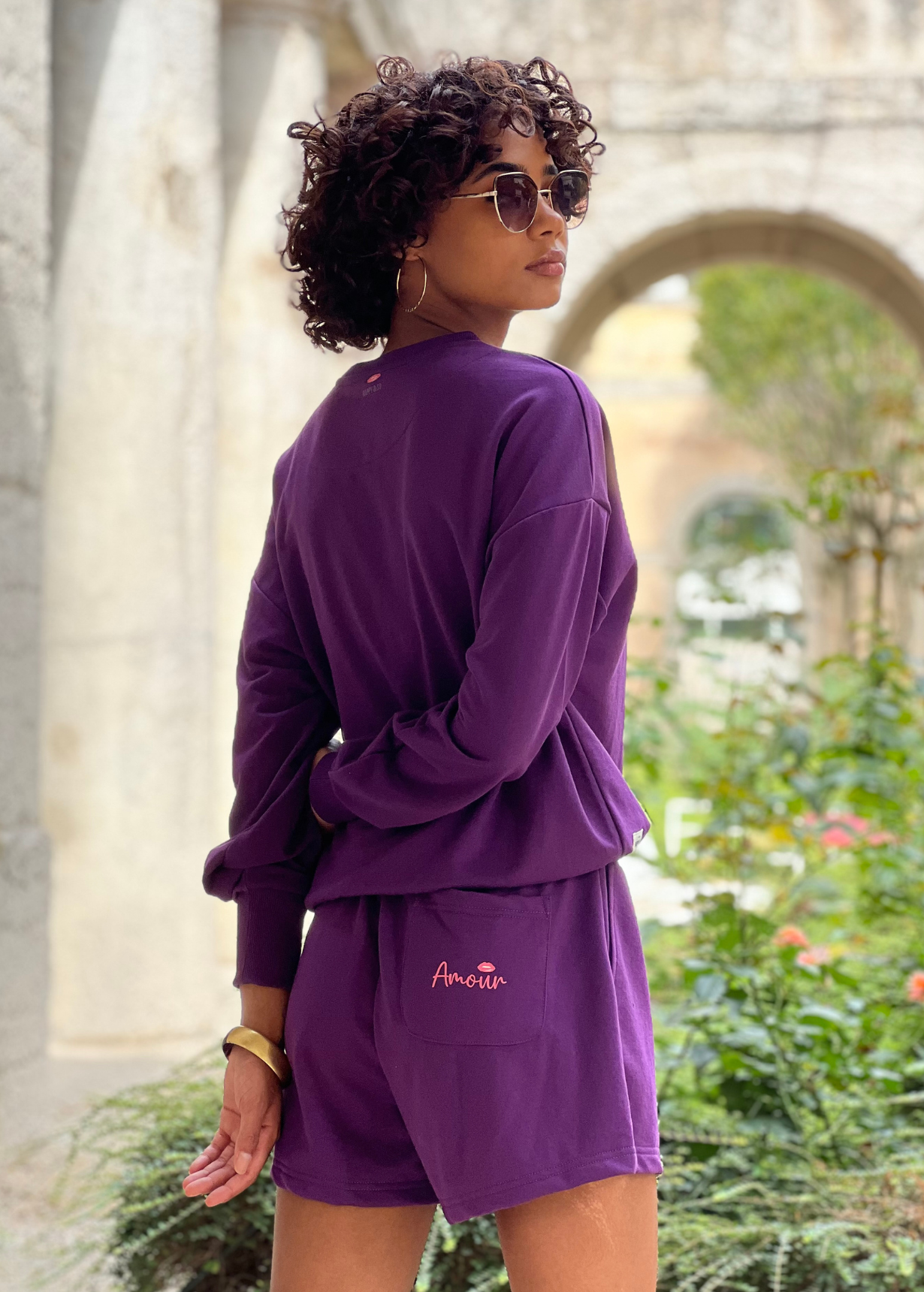 SHORT LYDIE VIOLET