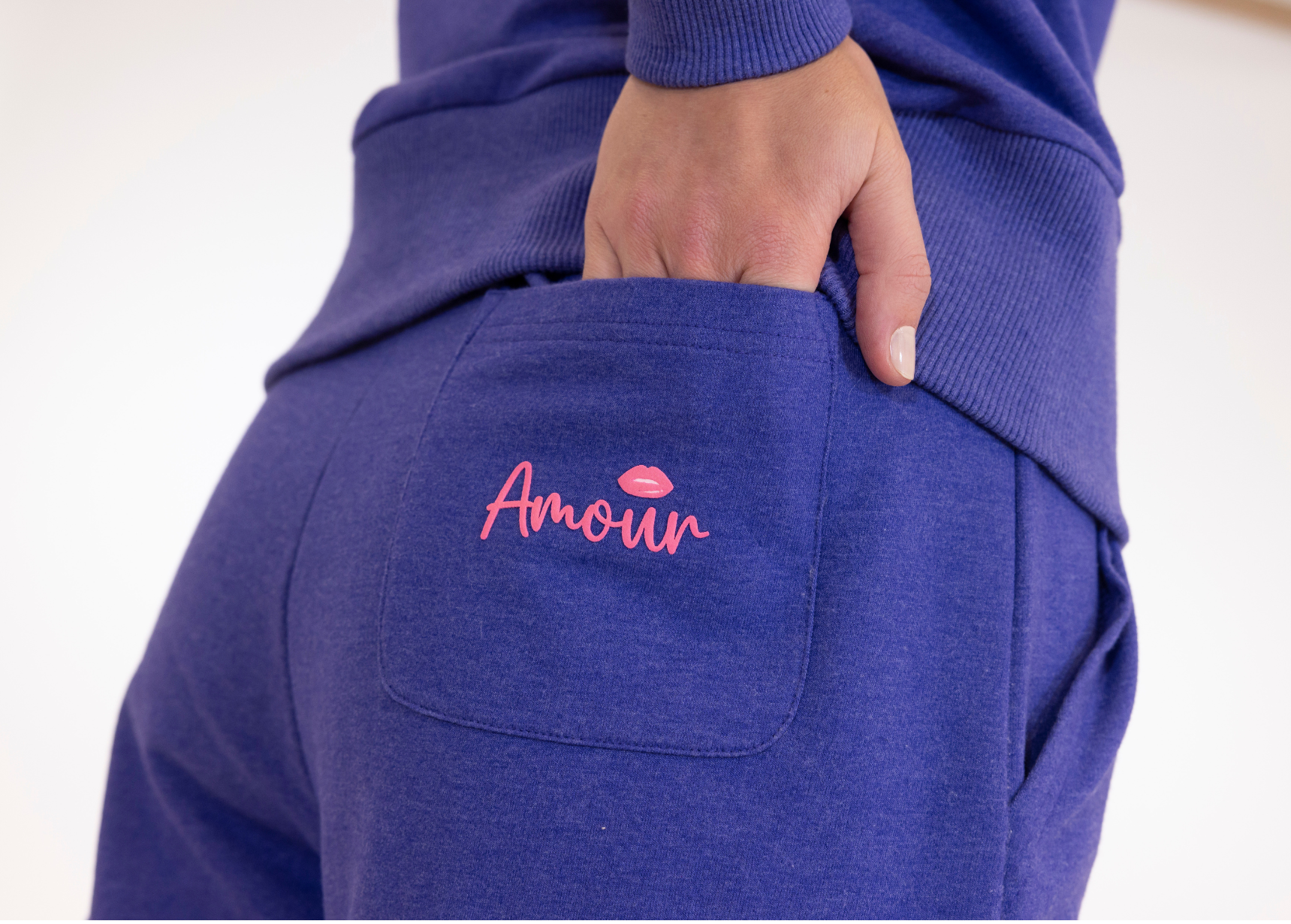 PANTALON RELAX FIT SOLENE VIOLET