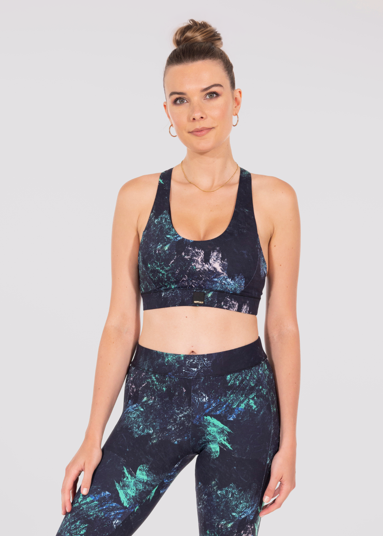 BRASSIÈRE SOFT IMPRIMÉE DEEP ROCK - OR
