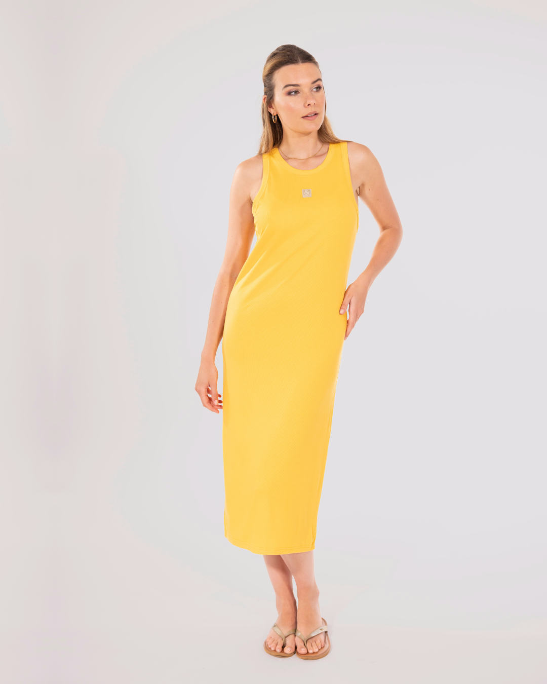 ROBE LONGUE COTELE BANANA
