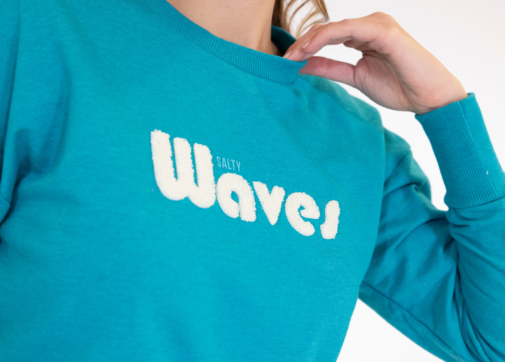 SWEAT COL ROND JOANA AZUR