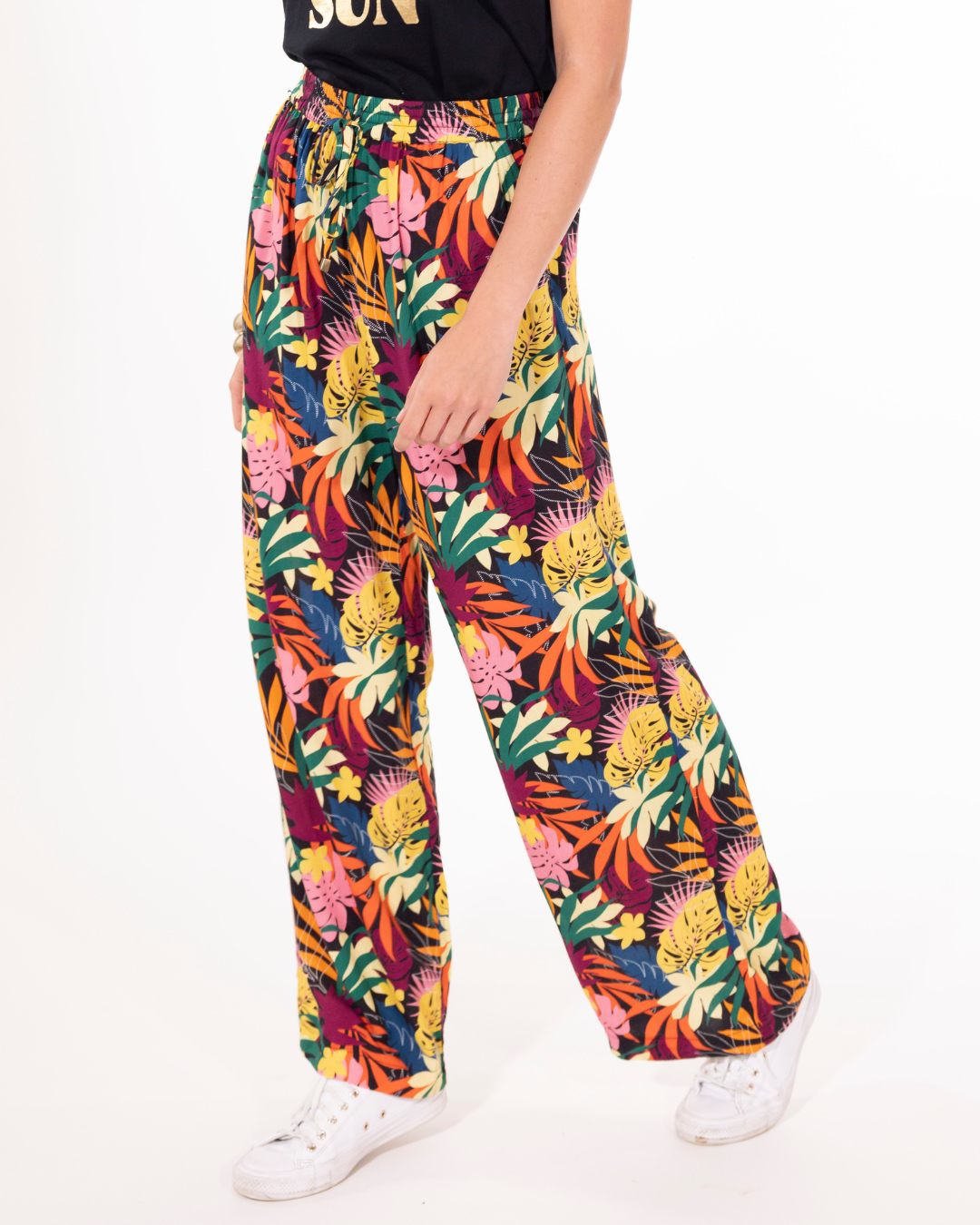 PANTALON FLUIDE IMPRIME AJACCIO