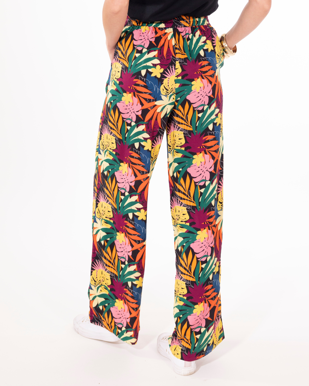 PANTALON FLUIDE IMPRIME AJACCIO