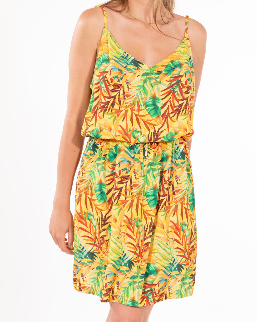 ROBE PLAGE IMPRIMEE BANANA