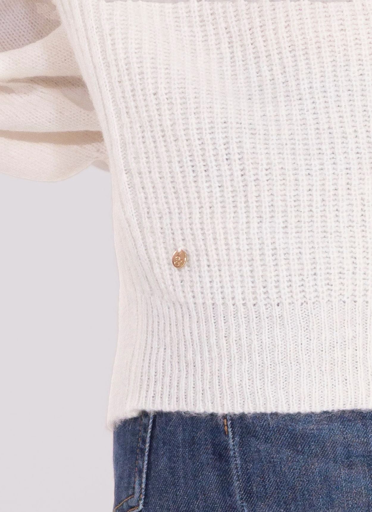 PULL COL ROULÉ NINA VANILLE