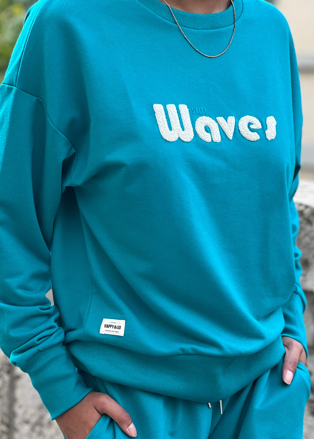 SWEAT COL ROND JOANA AZUR