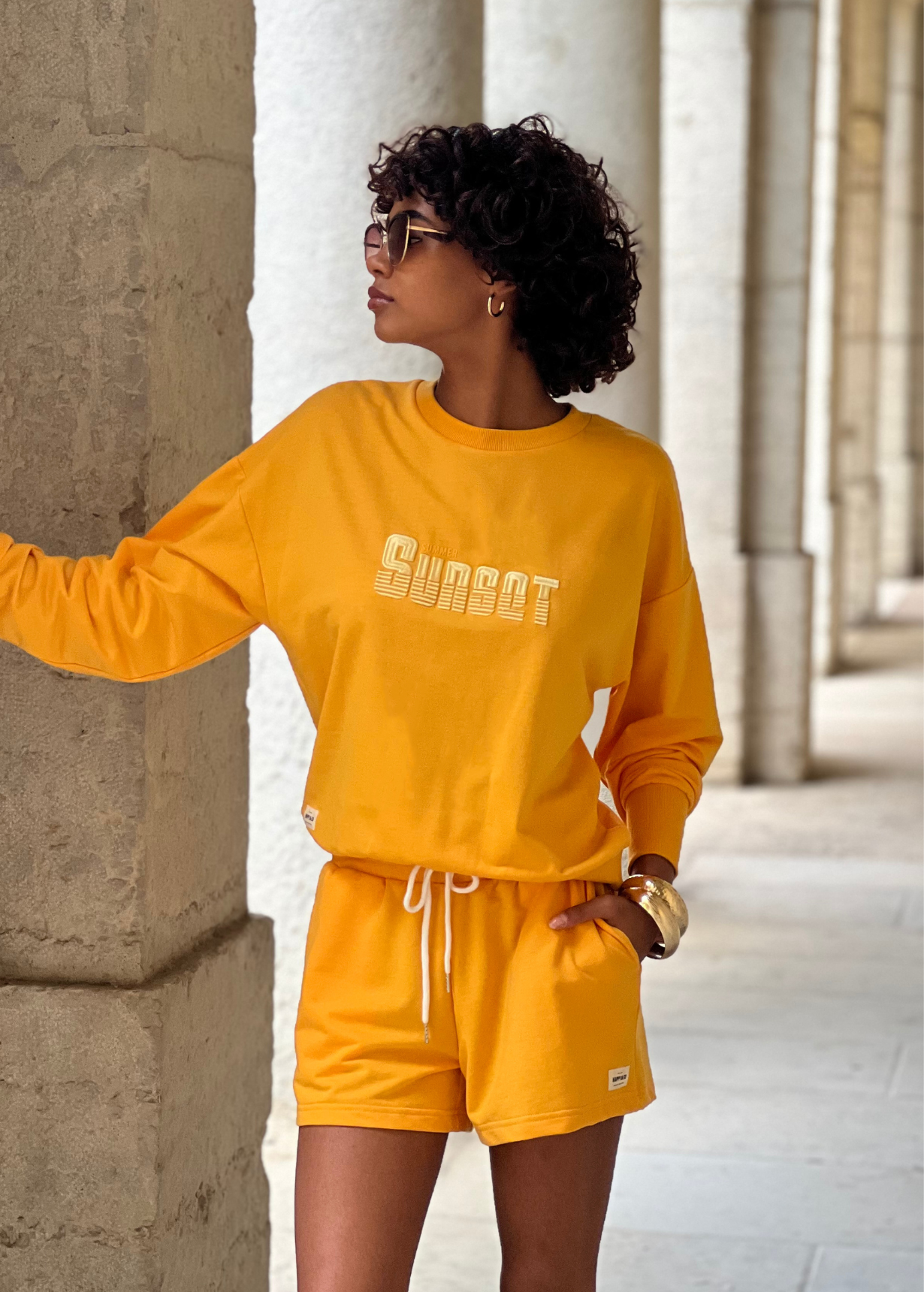 SWEAT COL ROND JOANA PAPAYE