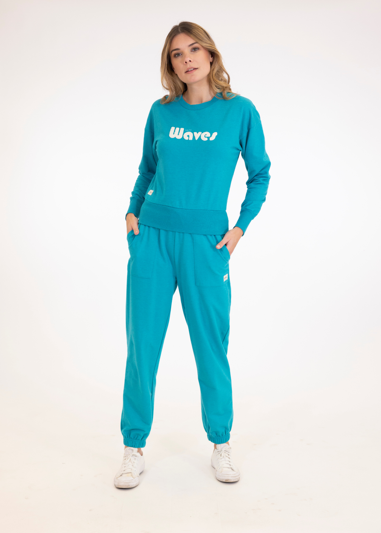 SWEAT COL ROND JOANA AZUR