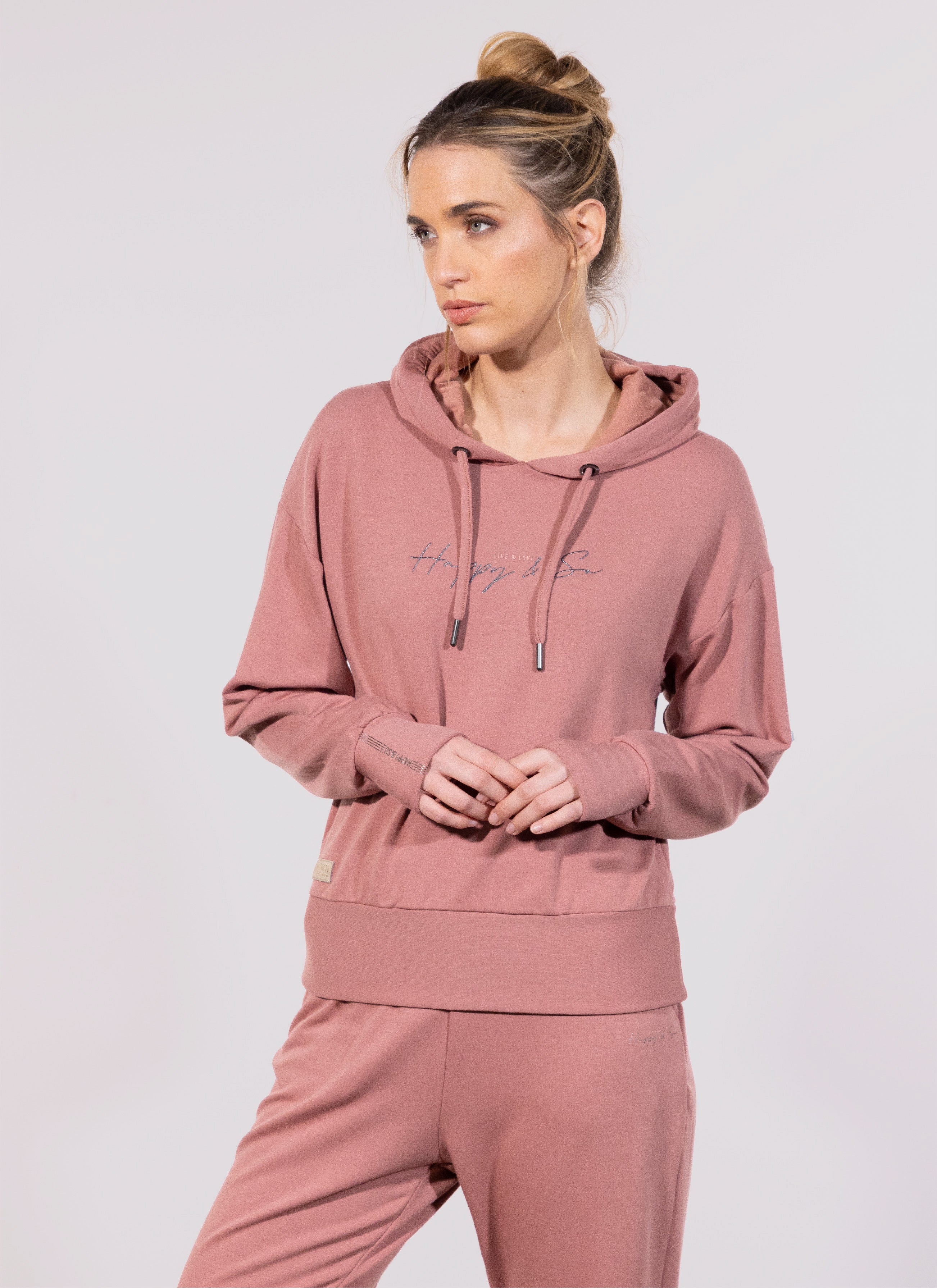 SWEAT CAPUCHE MODAL TERRACOTTA