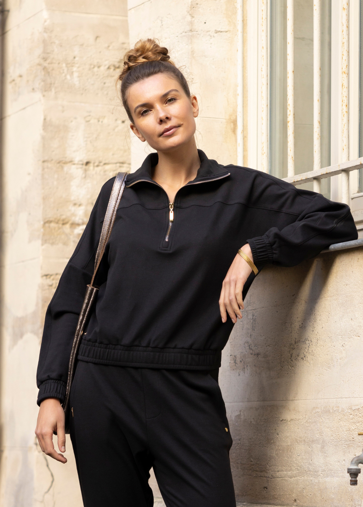 SWEAT CAMIONNEUR MICROPOLAIRE CHARLIE NOIR