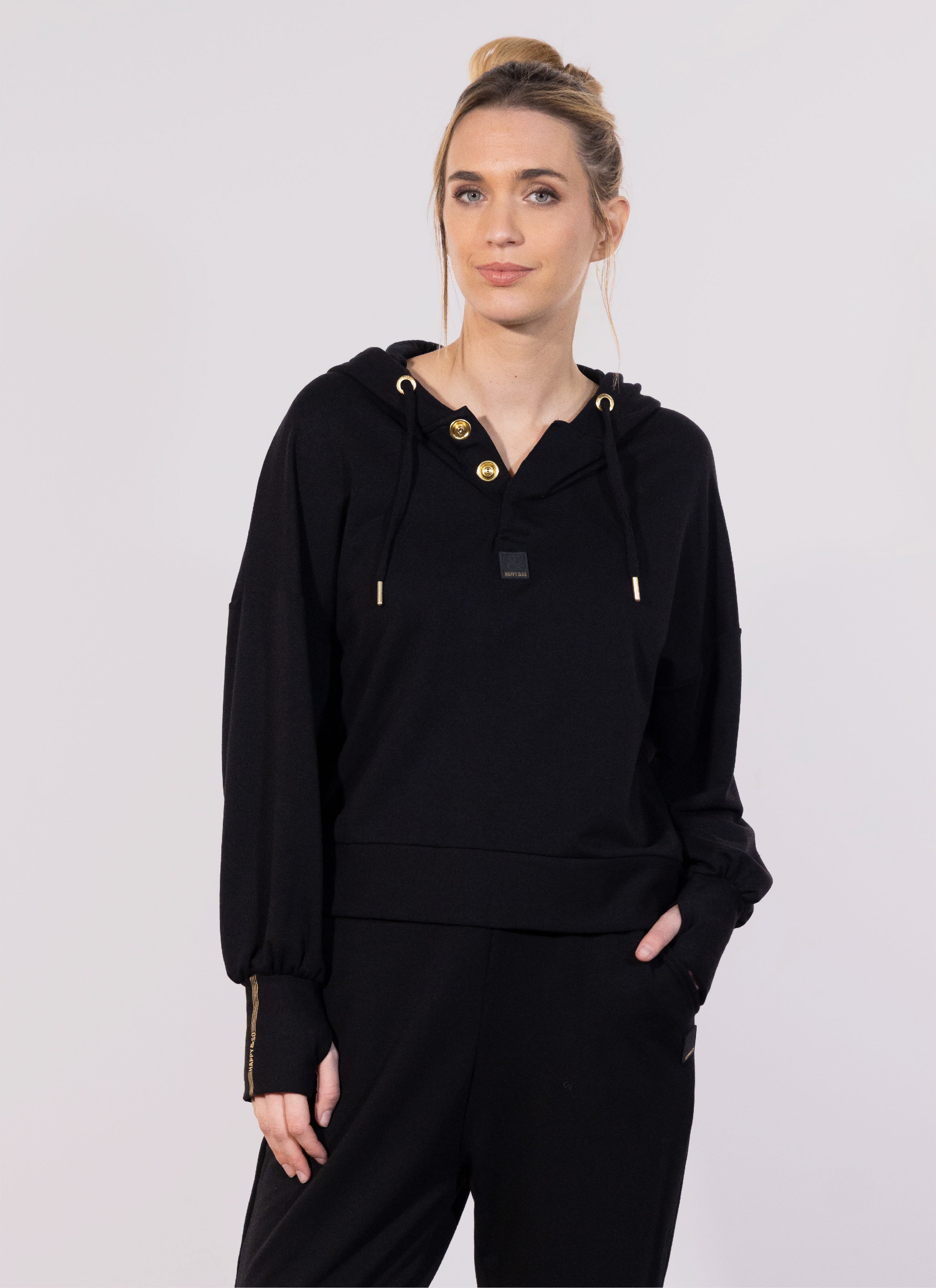 SWEAT CAPUCHE MODAL NOIR