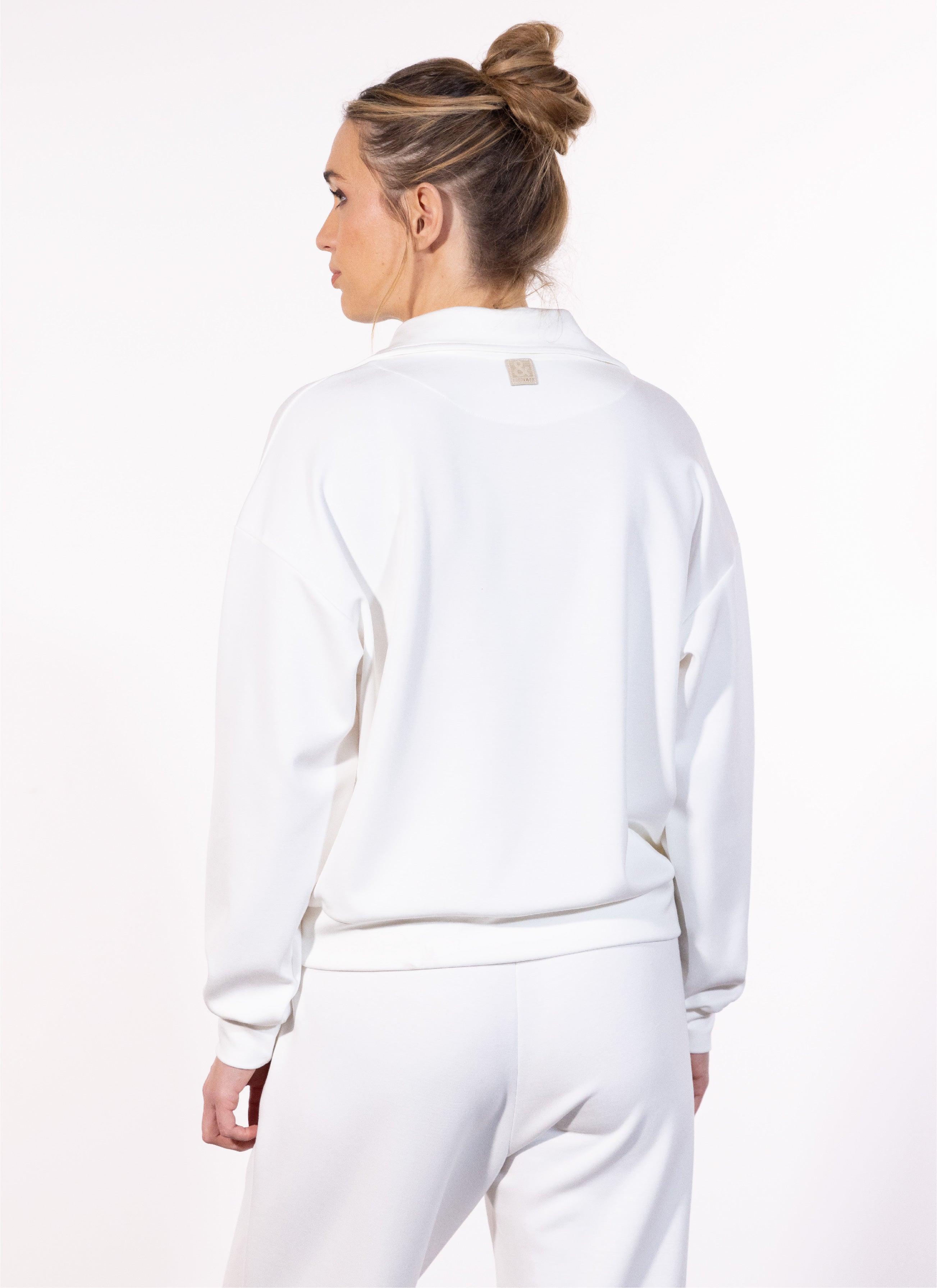 SWEAT CAMIONNEUR FLUIDE MODAL VANILLE