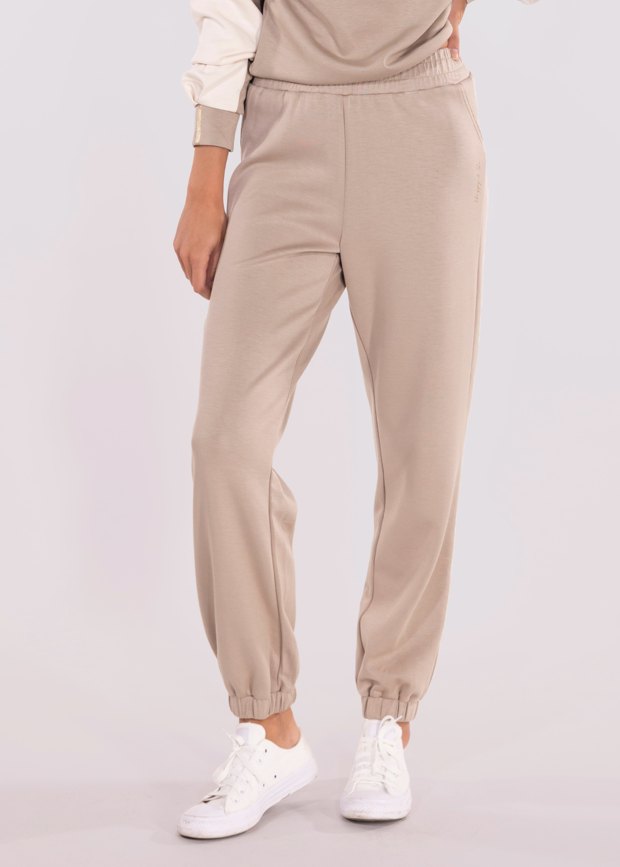 PANTALON REGULAR FIT ANNA BEIGE