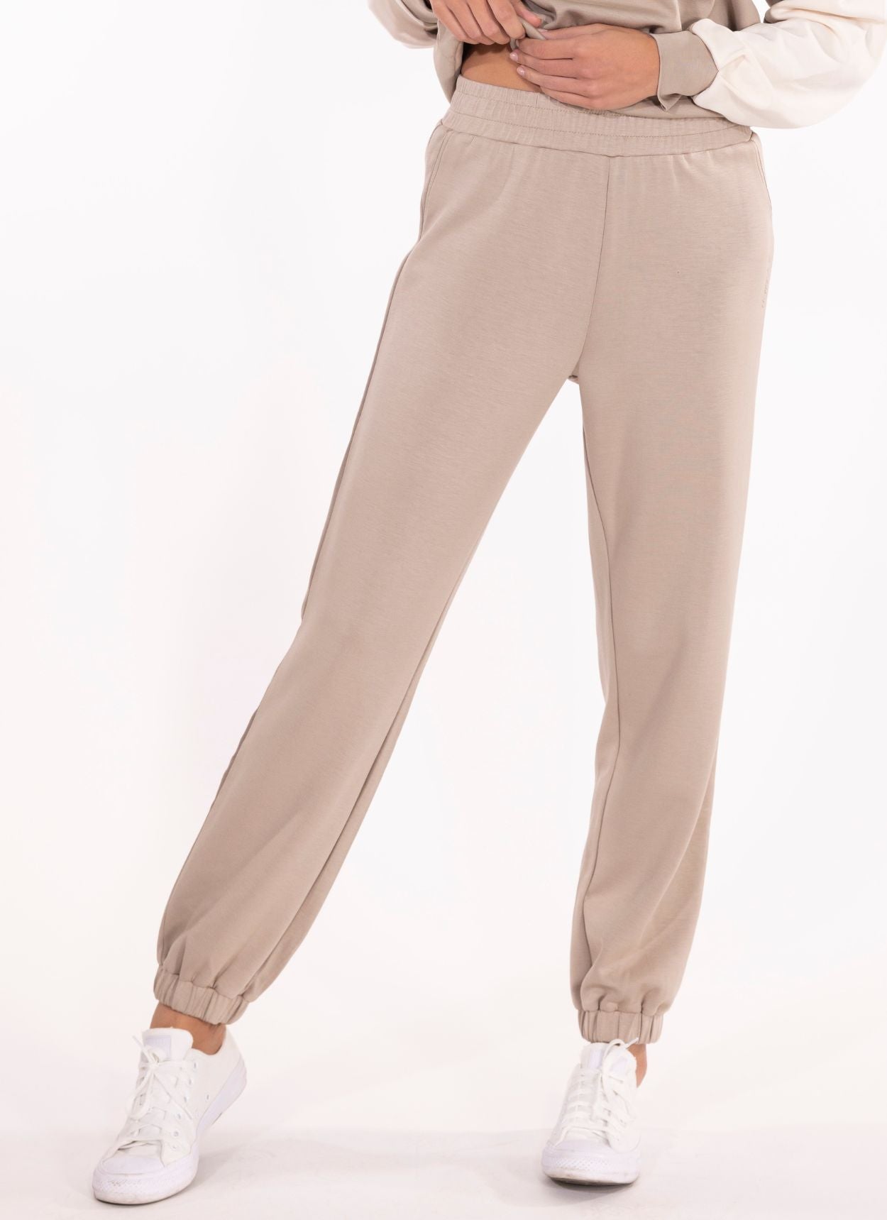 PANTALON RELAX FIT ANNA BEIGE