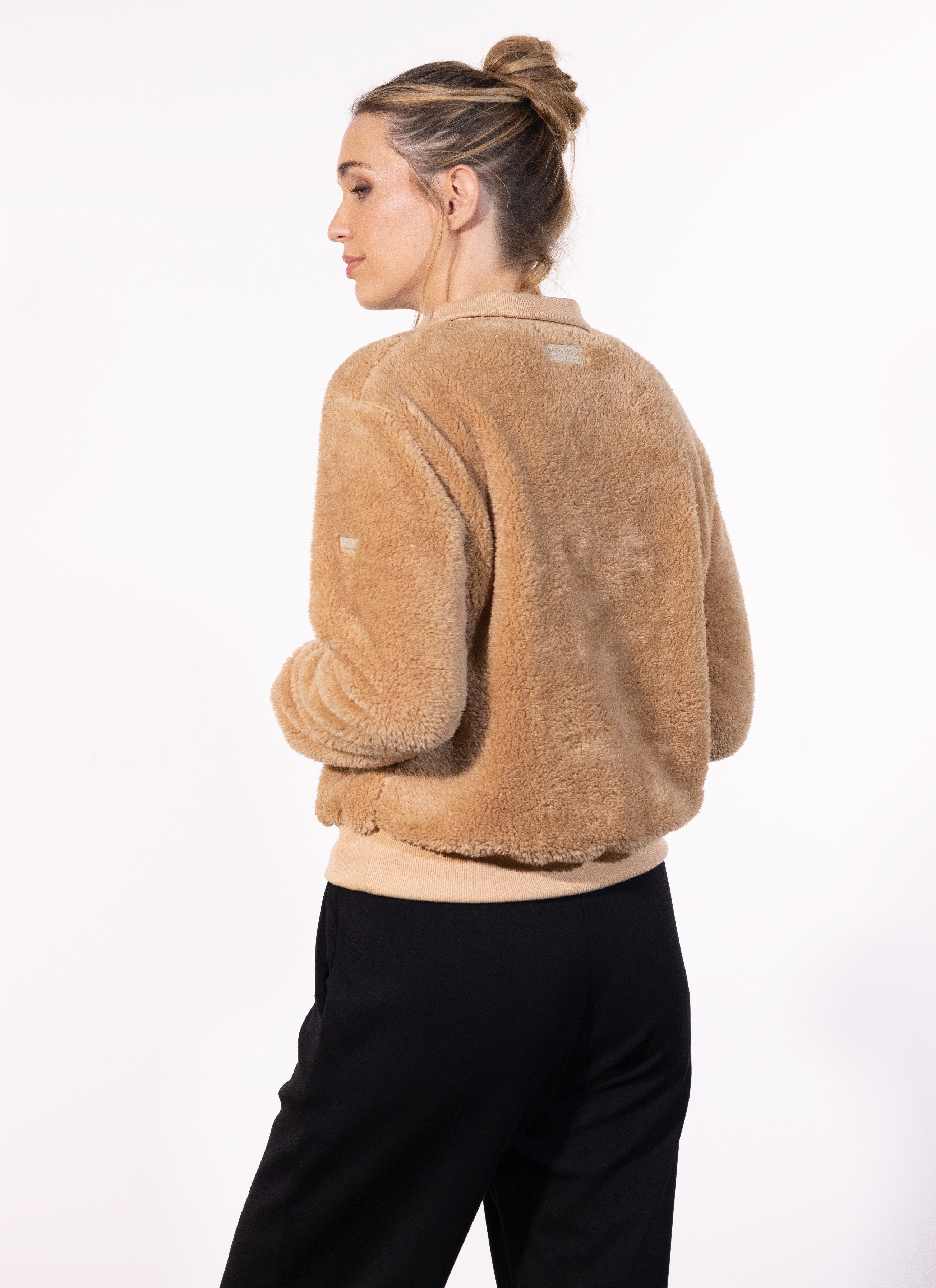 SWEAT CAMIONNEUR SHERPA BISCUIT